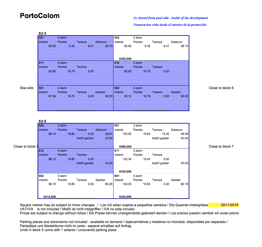 Appartement Vente Sud de l’île A189